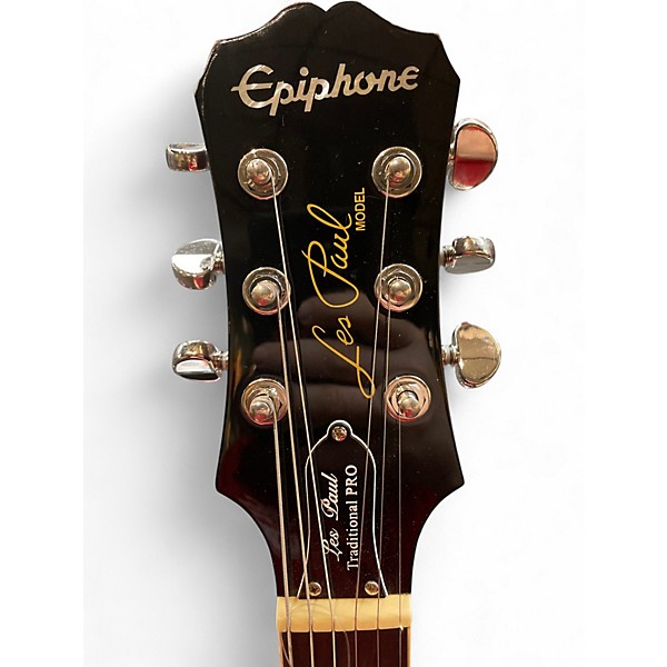 Used Epiphone Les Paul Traditional PRO II Wine Red Solid Body Electric Guitar