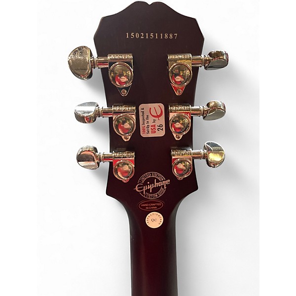 Used Epiphone Les Paul Traditional PRO II Wine Red Solid Body Electric Guitar