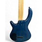 Used Dean Edge 5 String Blue Electric Bass Guitar