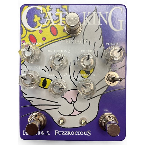 Used Fuzzrocious Cat King Effect Pedal