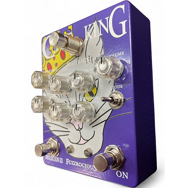 Used Fuzzrocious Cat King Effect Pedal
