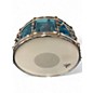 Vintage 1970s Ludwig 6X14 Vistalite Snare Blue Drum
