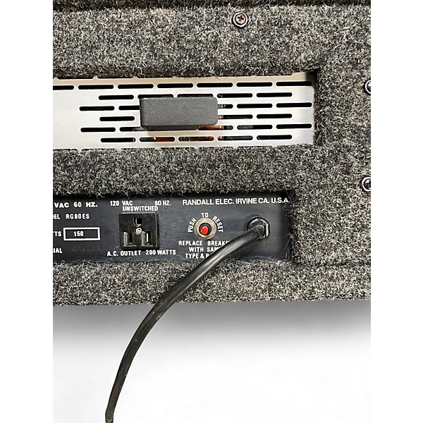 Used Randall RG80 80W ES Tube Guitar Amp Head