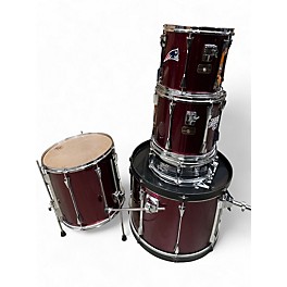 Used 1980s TAMA 5 Piece Artstar Wine Red Drum Kit