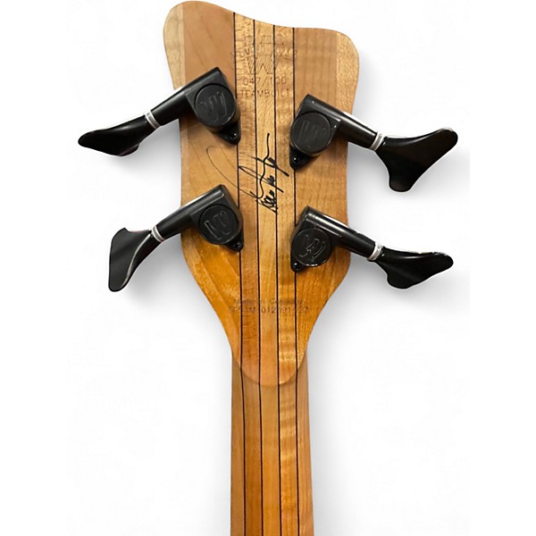 Used Warwick LIMITED EDITION TEAMBUIILT  CORVETTE $$  MARBLED EBONY Electric Bass Guitar