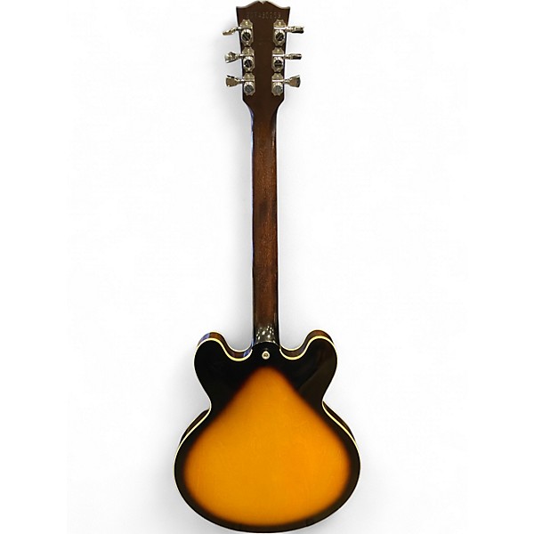 Used Gibson ES 335 2 Color Sunburst Hollow Body Electric Guitar