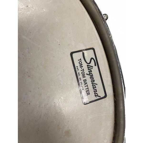 Vintage 1970 Slingerland 8.5in Radio King Silver Drum