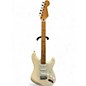 Used Fender JIMMY VAUGHN STRATOCASTER Olympic White Solid Body Electric Guitar thumbnail