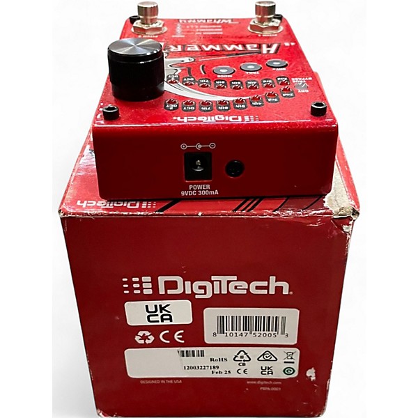 Used DigiTech Hammeron V4 Effect Pedal