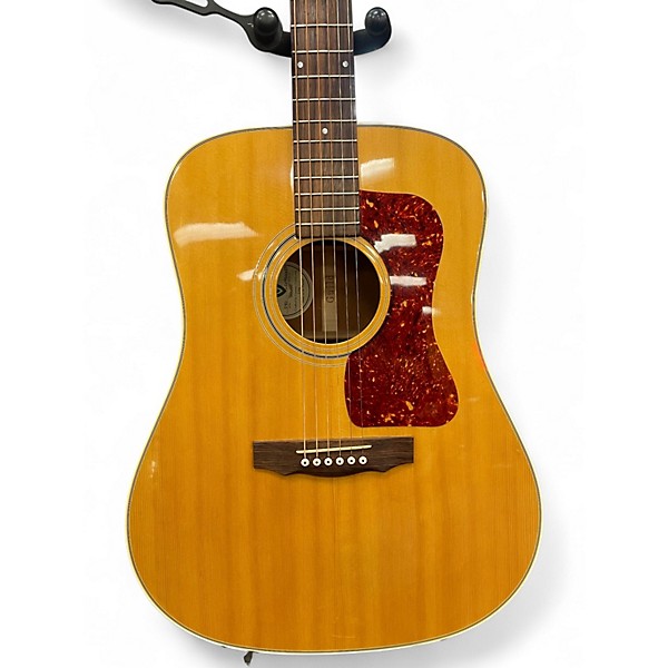 Used Guild D40 Natural Acoustic Guitar