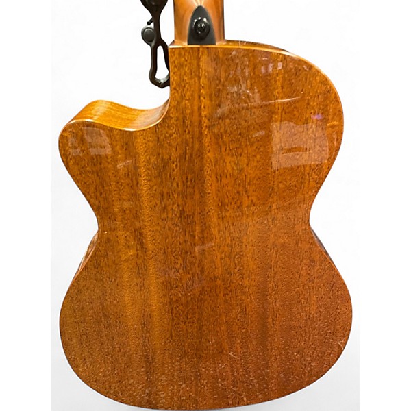 Used Lag Guitars t88ace Natural Acoustic Electric Guitar