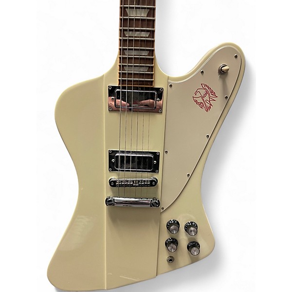 Used 2007 Gibson Firebird V Classic White Solid Body Electric Guitar