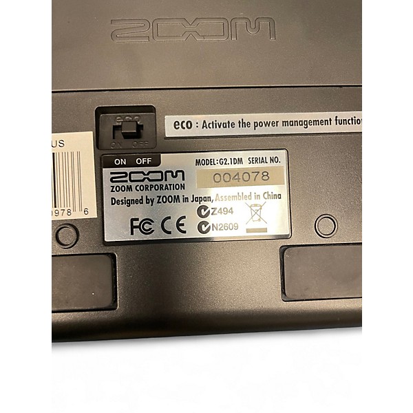 Used Zoom G2.1DM Effect Processor