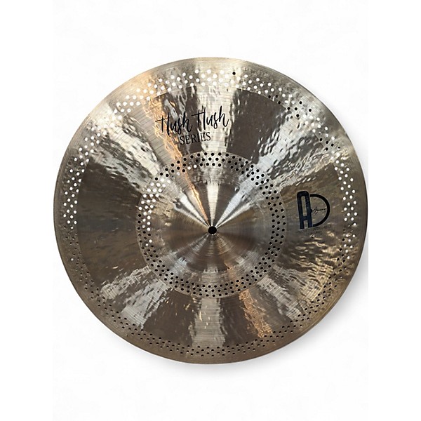 Used Agean 20in hush hush series ride Cymbal