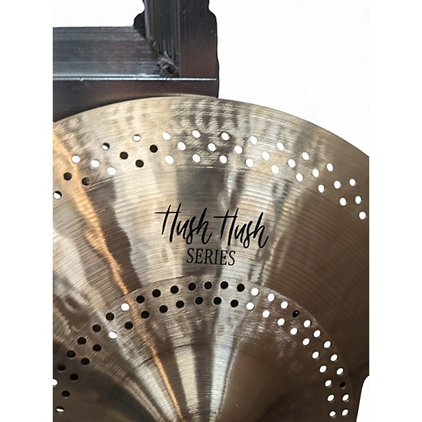 Used Agean 14in hush hush hi hat Cymbal