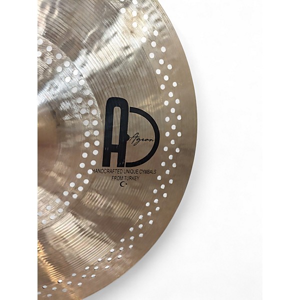 Used Agean 14in hush hush hi hat Cymbal