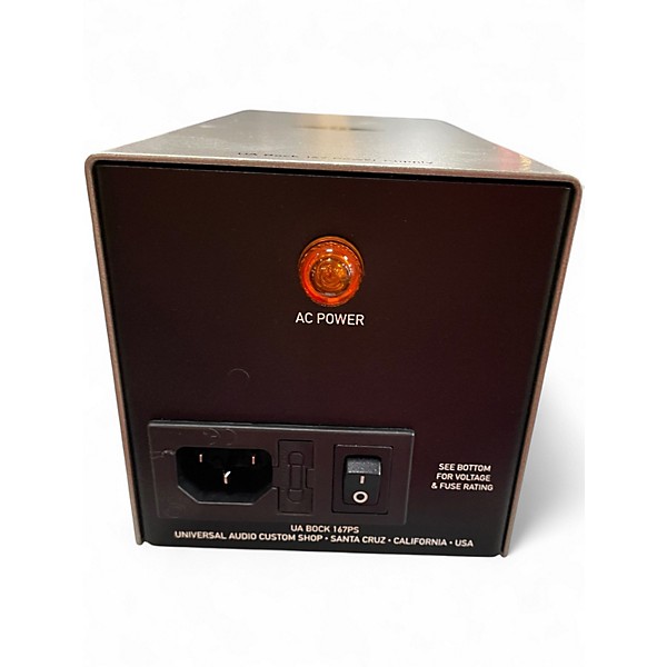 Used Universal Audio Bock 167 Tube Condenser Microphone With Power Supply Condenser Microphone