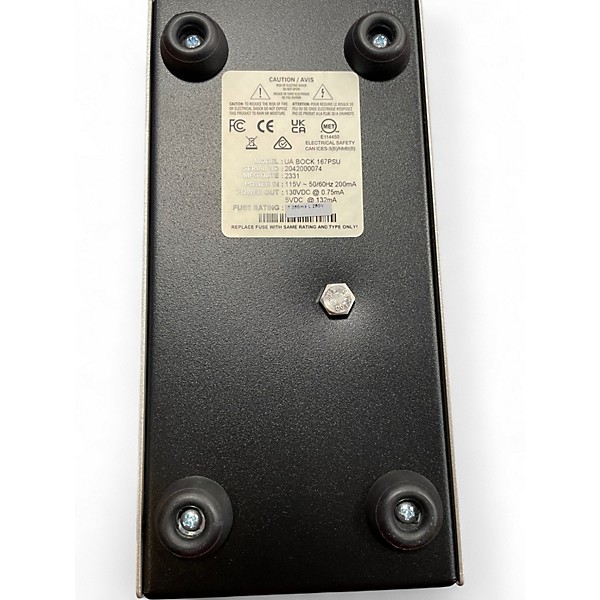 Used Universal Audio Bock 167 Tube Condenser Microphone With Power Supply Condenser Microphone