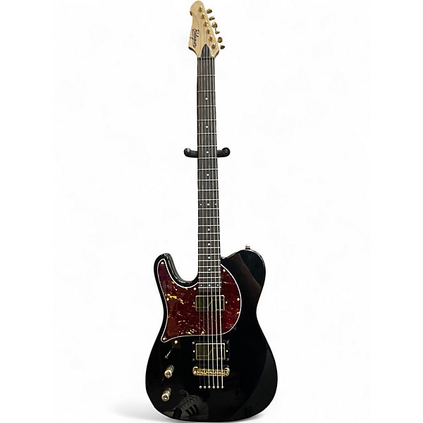 Used 2021 Balaguer Woodman Custom Lefty Black Electric Guitar