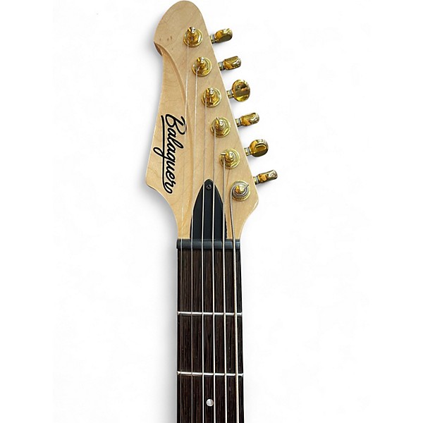 Used 2021 Balaguer Woodman Custom Lefty Black Electric Guitar