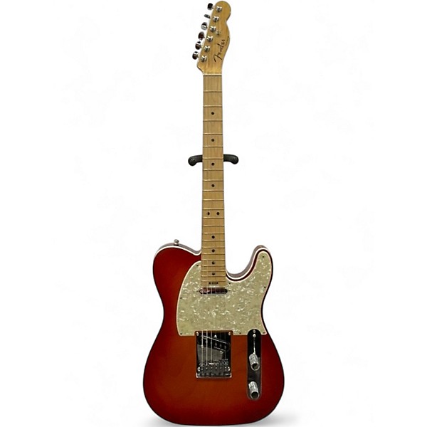 Used 2016 Fender American Elite Telecaster Aged Cherry Burst Solid Body Electric Guitar