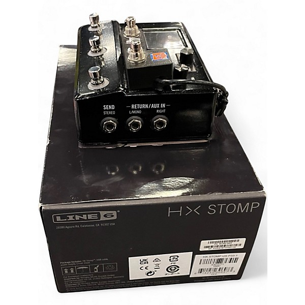 Used Line 6 HX STOMP W/ PEDALNETICS EXTENSION Effect Processor