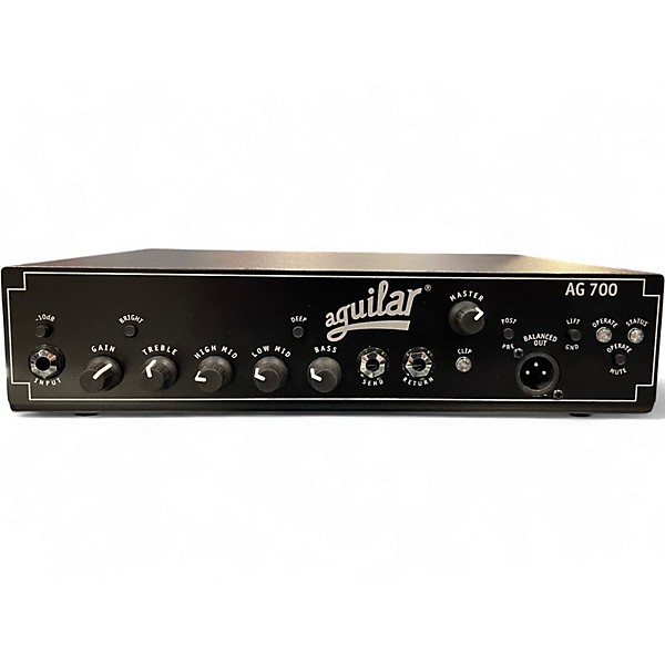 Used Aguilar AG 700 Bass Amp Head