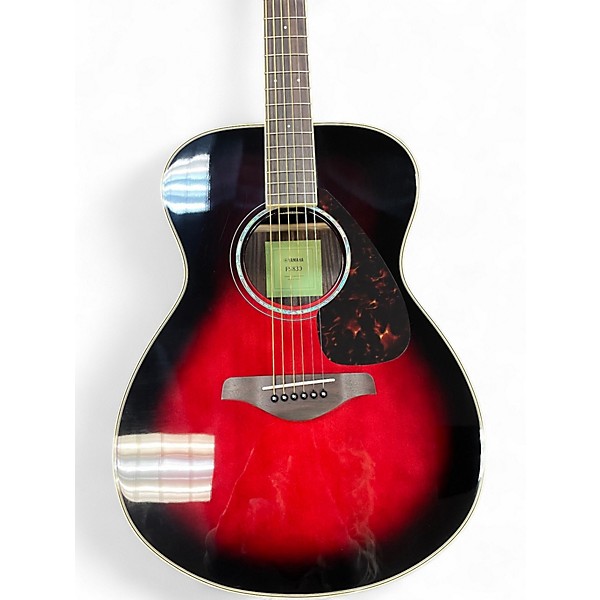 Used Yamaha FS830 REDBURST Acoustic Guitar