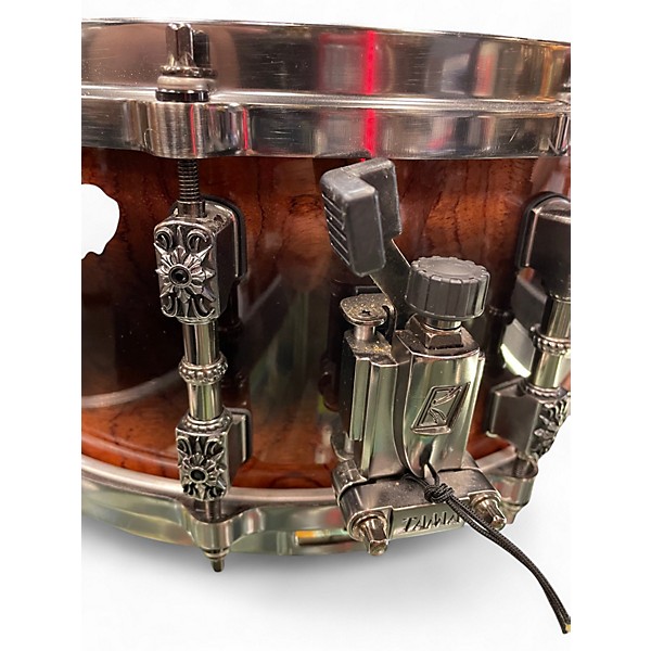 Used TAMA 14X6.5 Masai Warlord Snare Vintage Natural Drum