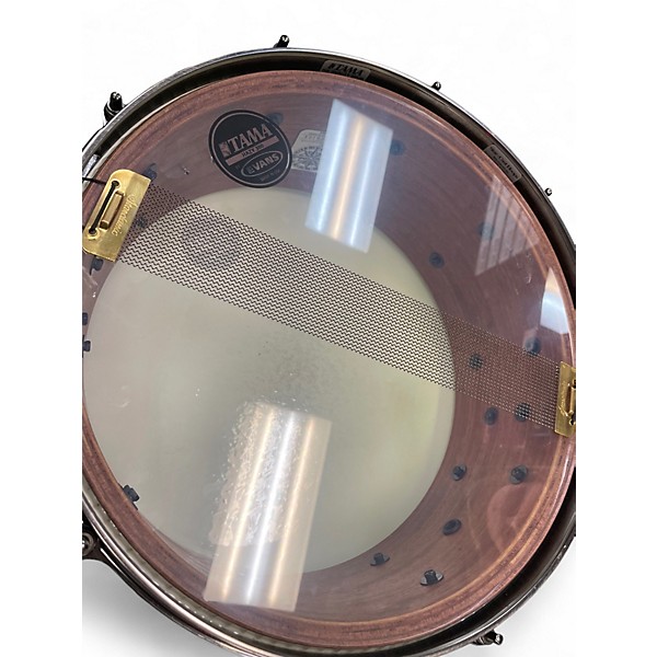 Used TAMA 14X6.5 Masai Warlord Snare Vintage Natural Drum