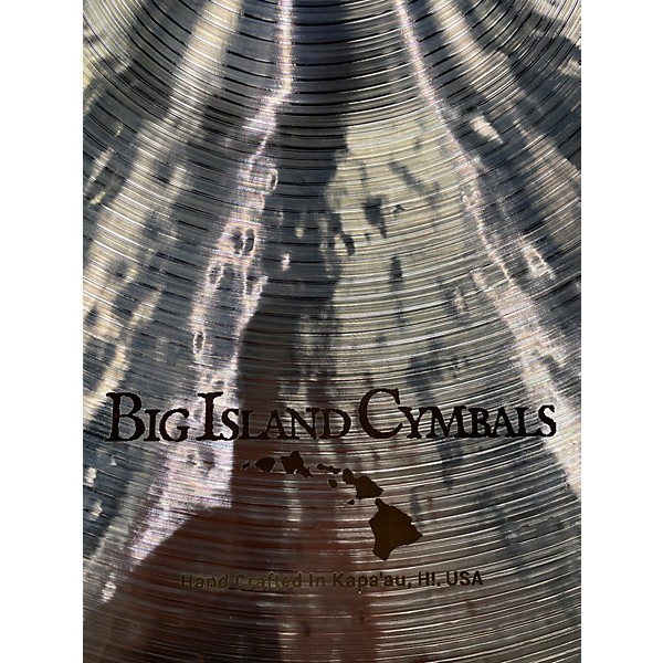 Used 2025 Big Island 22in Big Articulation Ride Cymbal