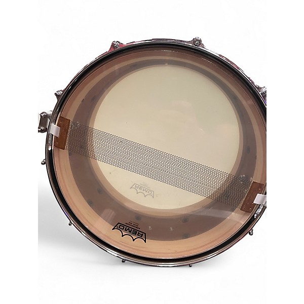 Used C&C Drum Company 14in CUSTOM DRUM 2 Tone Sunburst Drum