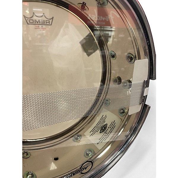 Used Yamaha 14in POWER V Chrome Silver Drum