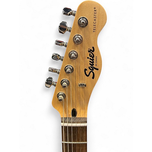 Used Squier SONIC TELECASTER Seafoam Green Solid Body Electric Guitar