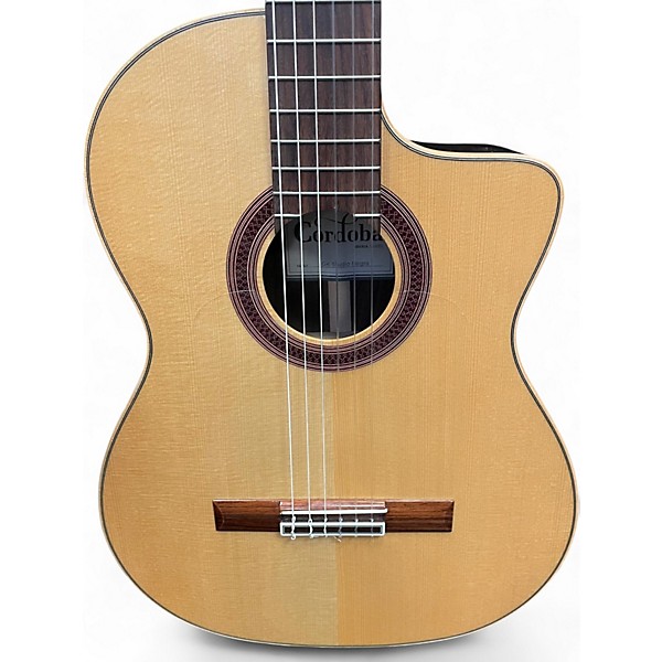 Used Cordoba GK Studio Negra Natural Classical Acoustic Guitar