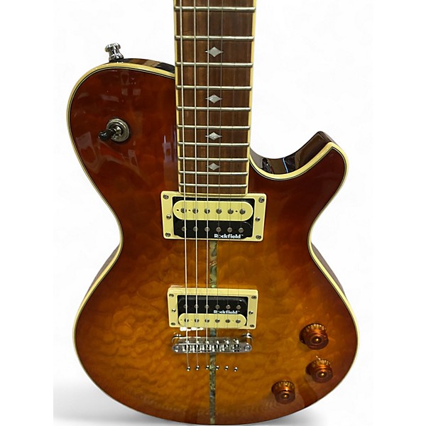 Used Michael Kelly Patriot 3 Color Sunburst Solid Body Electric Guitar