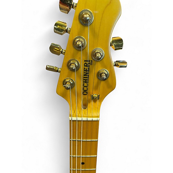 Used Occineri Custom CUSTOM Trans Brown Solid Body Electric Guitar