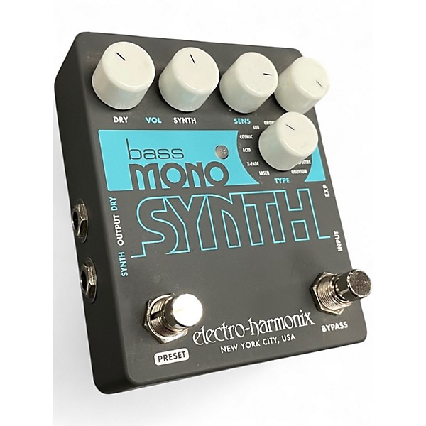 Used Electro-Harmonix Bass Mono Synth Bass Bass Effect Pedal