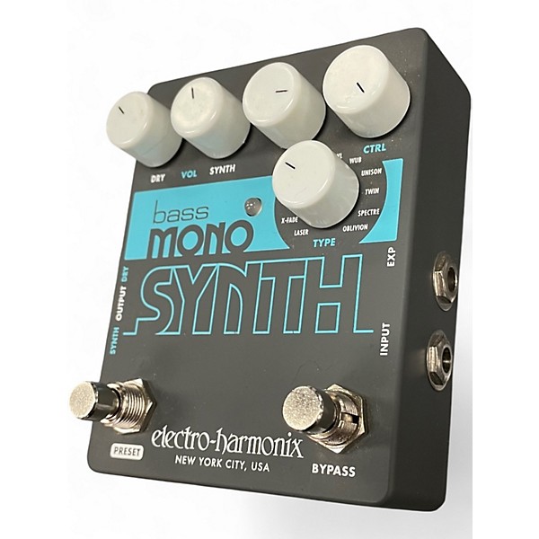 Used Electro-Harmonix Bass Mono Synth Bass Bass Effect Pedal
