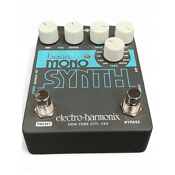 Used Electro-Harmonix Bass Mono Synth Bass Bass Effect Pedal