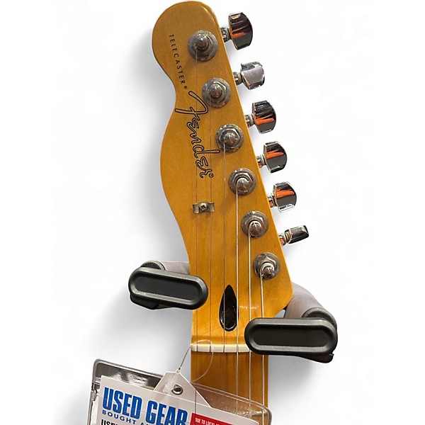 Used Fender Player Telecaster Left Handed Sunburst Solid Body Electric Guitar