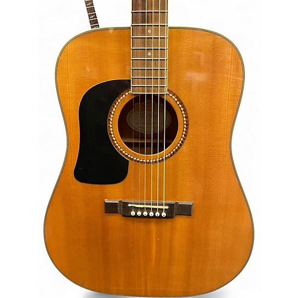 Used Washburn D10SLH Natural Acoustic Electric Guitar