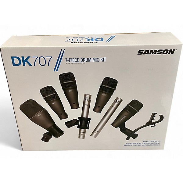 Used Samson DK707 Percussion Microphone Pack