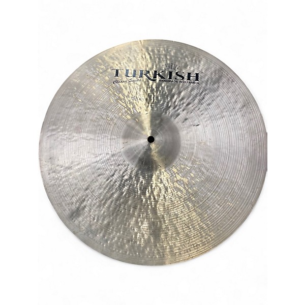 Used Turkish 18in classic series thin crash Cymbal