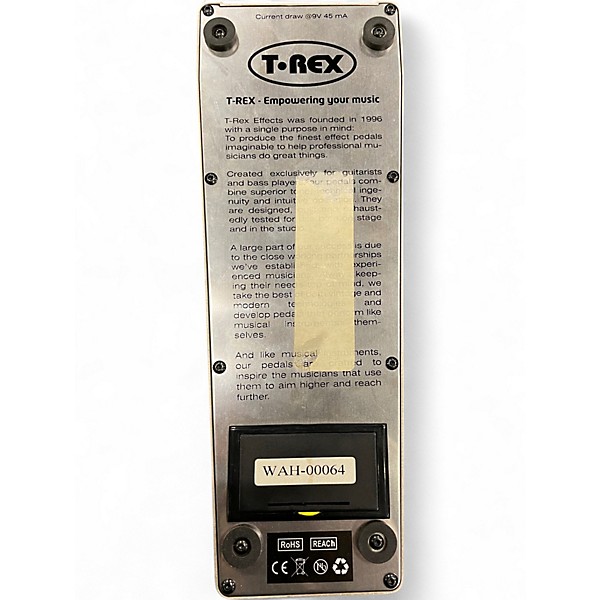 Used T-Rex Engineering GULL WAH Effect Pedal