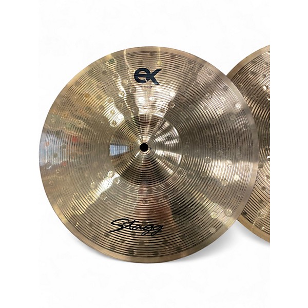 Used Stagg 14in EX HI HAT PAIR Cymbal