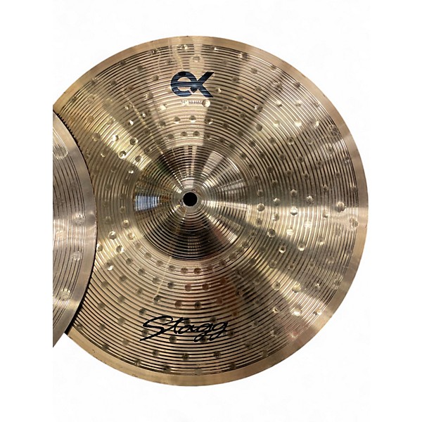 Used Stagg 14in EX HI HAT PAIR Cymbal