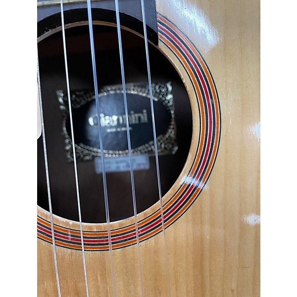 Vintage 1974 Giannini AWN20 Natural Acoustic Guitar