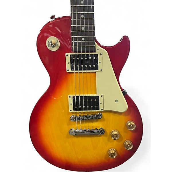 Used Epiphone Les Paul 100 Bolt On Dark Cherry Burst Solid Body Electric Guitar