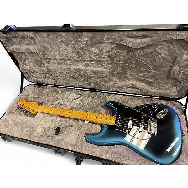 Used Fender American Professional II Stratocaster DARK NIGHT Solid Body Electric Guitar